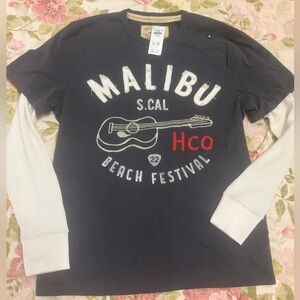 NWT Men’s Hollister long sleeve shirt